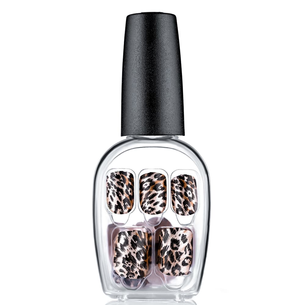 BROADWAY IMPRESS PRESS-ON MANICURE Твердый лак Ягуар (короткая длина) BIPD 070