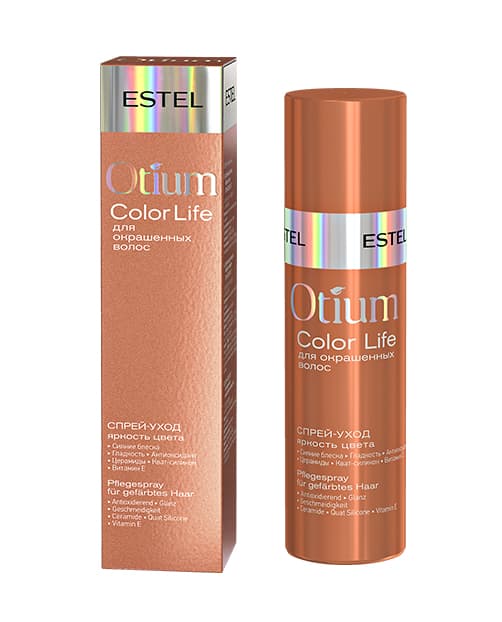 OTIUM COLOR LIFE Спрей-уход для волос Яркость цвета 100 мл