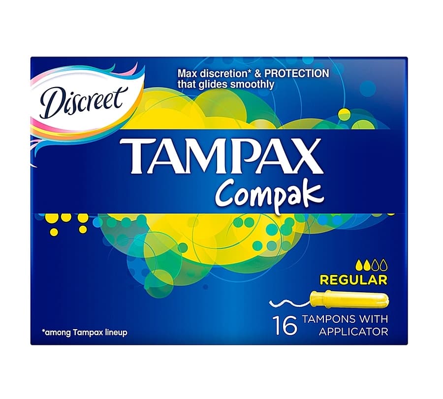 Тампоны COMPAK с аппликатором Regular 16 шт