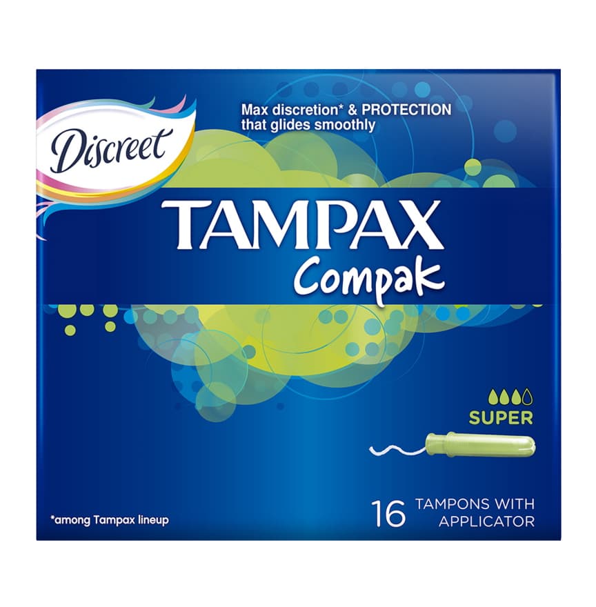 Тампоны COMPAC с аппликатором Super 16 шт