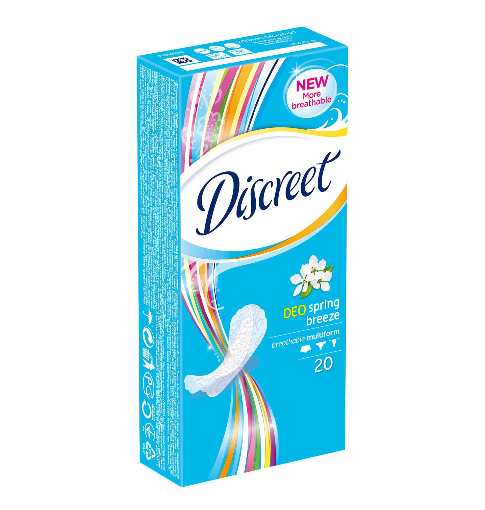 Гигиенические прокладки Deo Весенний Бриз 20 шт