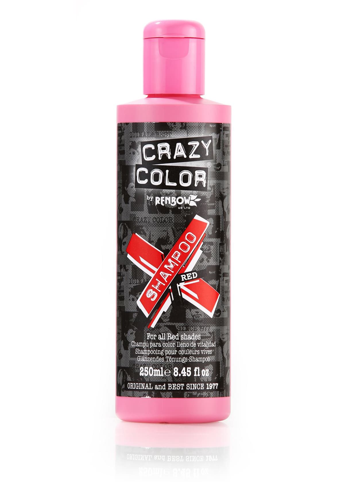 CRAZY COLOR SHAMPOO Шампунь для всех оттенков Красного 250 мл