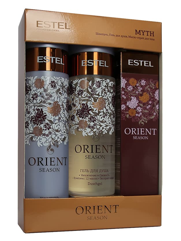 Набор Orient Season - Myth Шампунь Масло-Спрей Гель