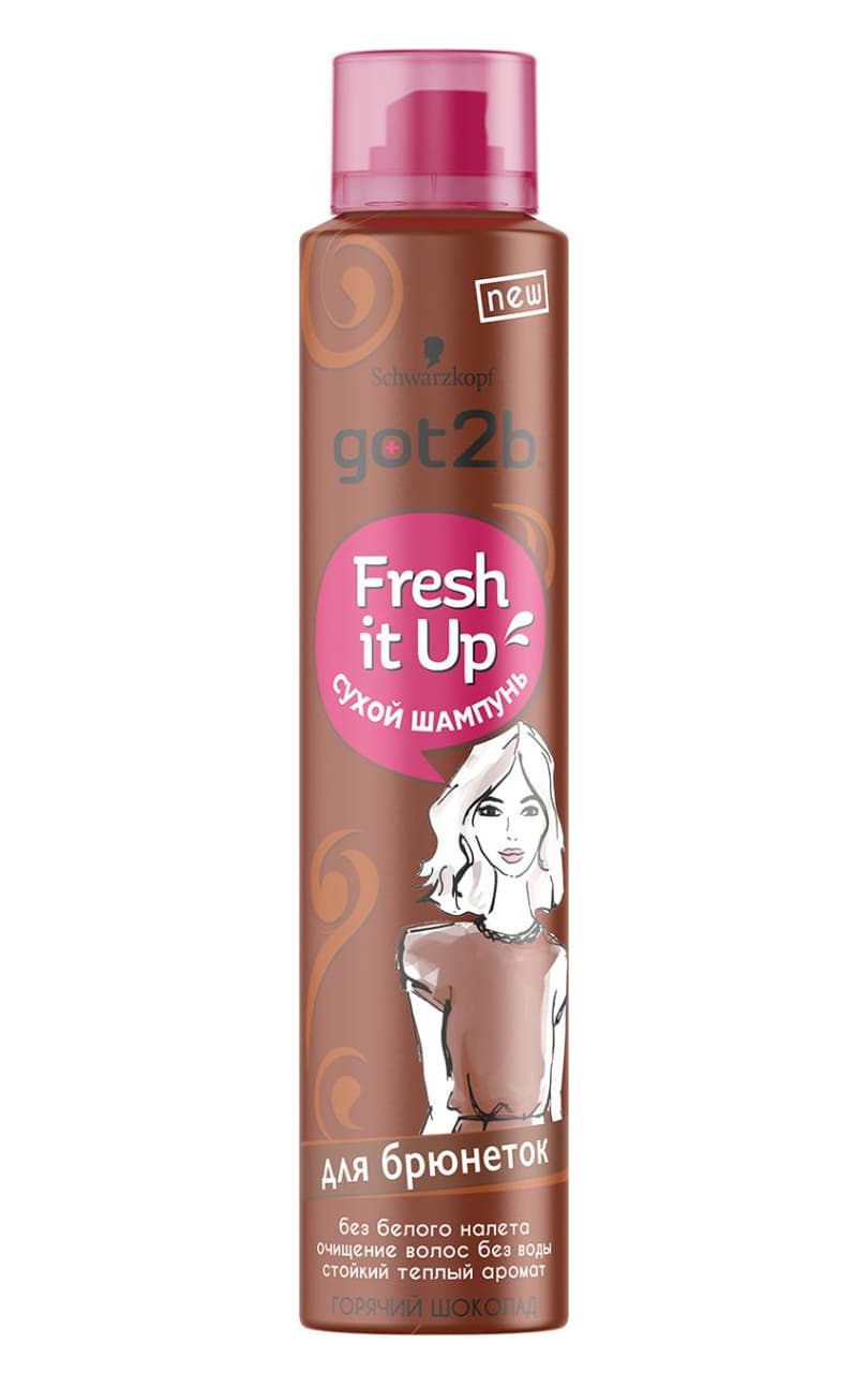 FRESH IT UP Шампунь cухой для брюнеток 200 мл
