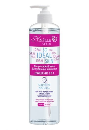 

So Ideal Skin Мицеллярный Гель Для Снятия Макияжа И Очищения 3В1 250 Мл