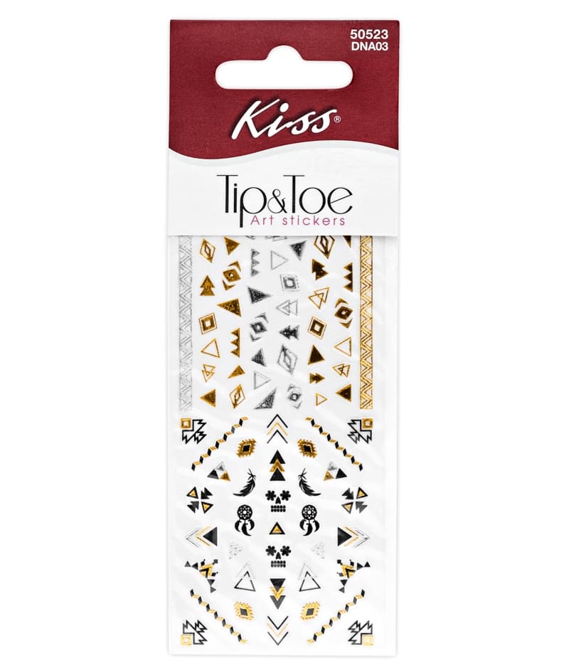 

Tip Toe Art Stickers Набор Стикеров Для Ногтей Dna03 Черный
