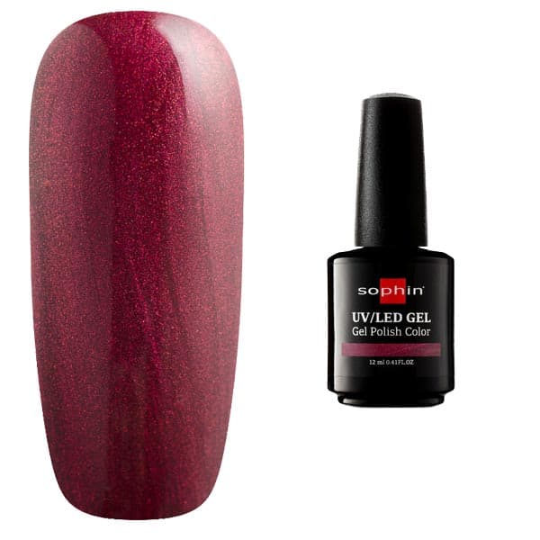 GEL POLISH COLOR UV/LED Гель-лак mulberry 12 мл