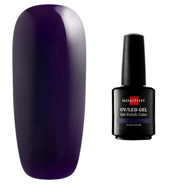 GEL POLISH COLOR UV/LED Гель-лак rich violet 12 мл