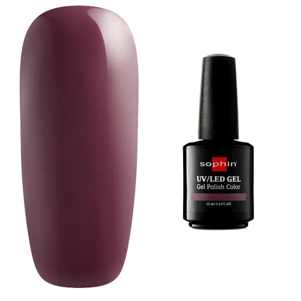 GEL POLISH COLOR UV/LED Гель-лак desert plum 12 мл