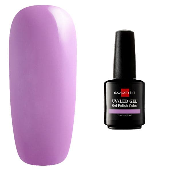 GEL POLISH COLOR UV/LED Гель-лак delicate violet 12 мл