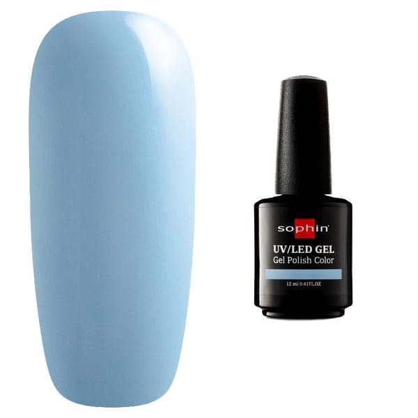 GEL POLISH COLOR UV/LED Гель-лак alpine blue 12 мл