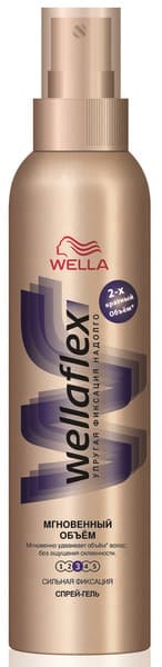 WELLAFLEX Спрей-Гель Мгновенный объем сильной фиксации 150 мл