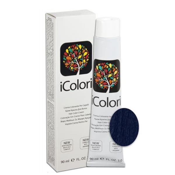 

Icolori Крем-Краска Для Волос № Blue Голубой 90 Мл