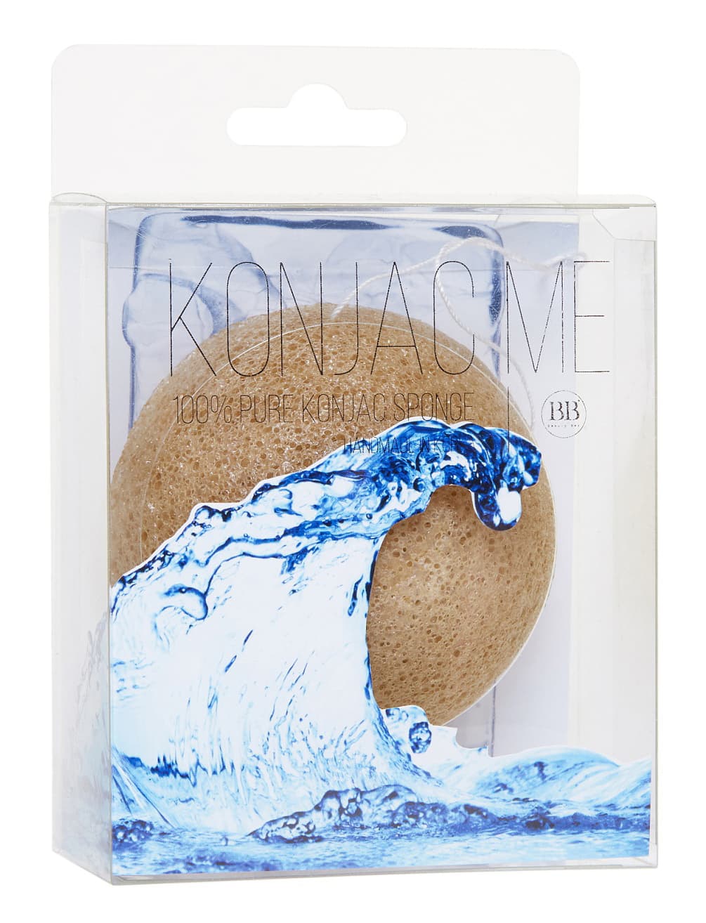 KONJAC ME Воздушный спонж для лица Конняку (зеленый чай)