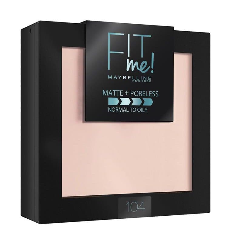 FIT ME! MATTE + PORELESS Пудра № 104 светло-бежевый