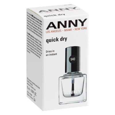 ANNY Закрепляющее покрытие д/лака Мгновенная сушка quick dry 15мл 15 мл