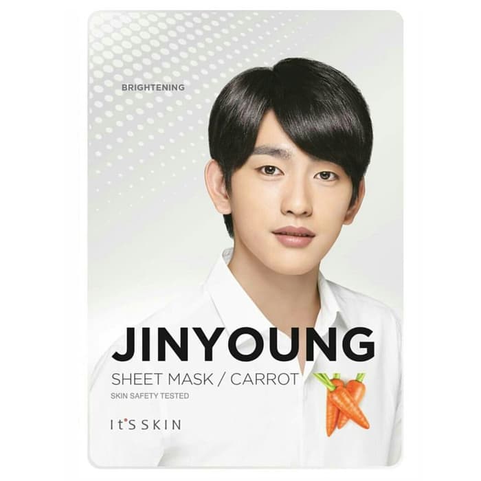 Jinyoung Carrot Маска Тканевая Осветляющая С Морковью