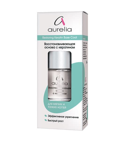 

Restoring Keratin Base Coat Восстанавливающая Основа С Кератином 13 Мл