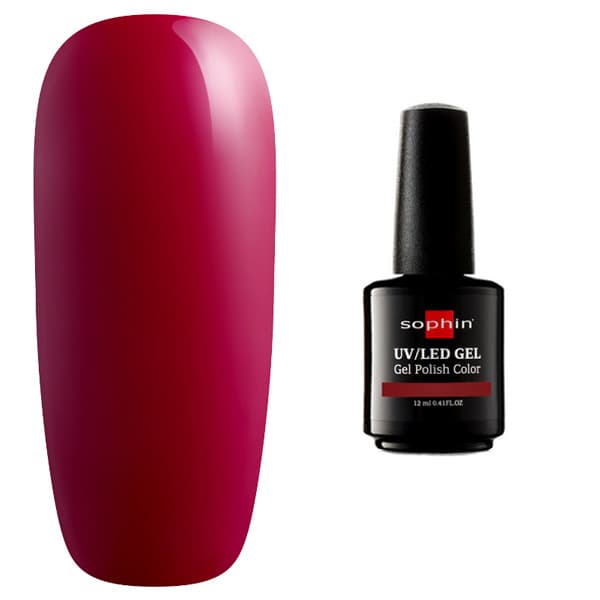 GEL POLISH COLOR UV/LED Гель-лак raspberry 12 мл