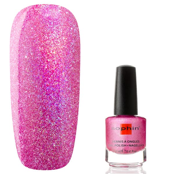 SENSUAL GLAM COLLECTION Лак для ногтей Crystal Fuchsia 12 мл