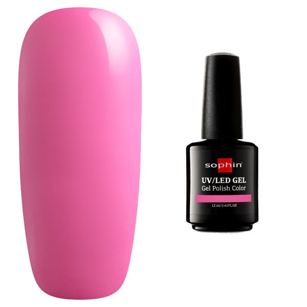 GEL POLISH COLOR UV/LED Гель-лак stylish magenta 12 мл