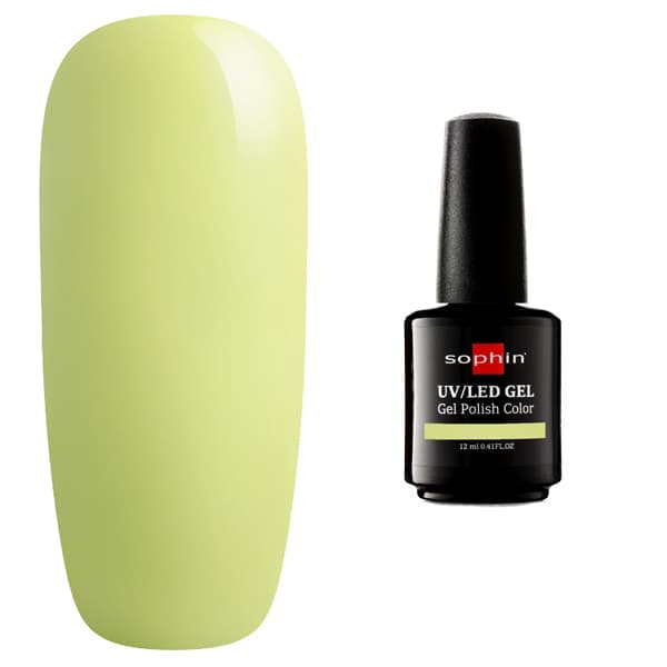 GEL POLISH COLOR UV/LED Гель-лак pastel chartreuse 12 мл