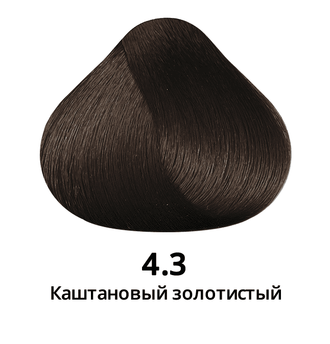 

Upker Kolor Краска Для Волос № 4.3 Каштановый Золотистый
