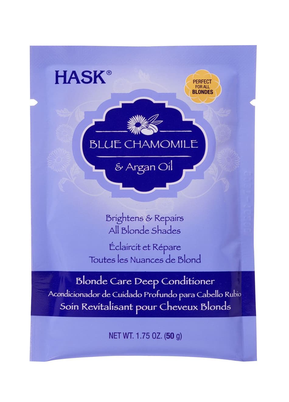 

Blue Chamomile Argan Oil Маска С Экстрактом Голубой Ромашки И Аргановым Маслом Для Светлых Волос 50 Г