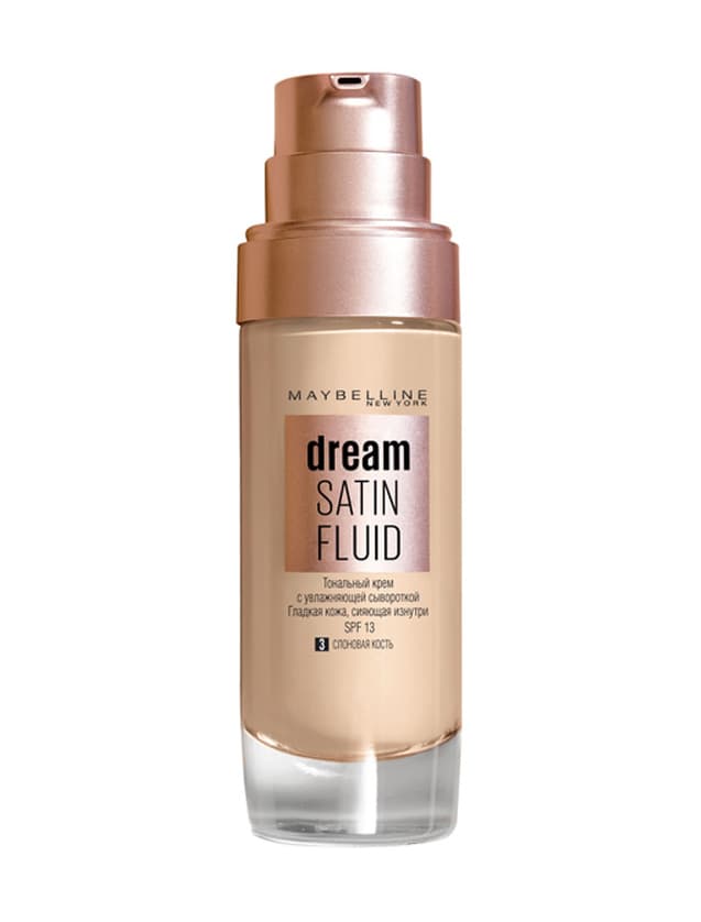 DREAM SATIN FLUID Тональный крем-флюид для лица № 03