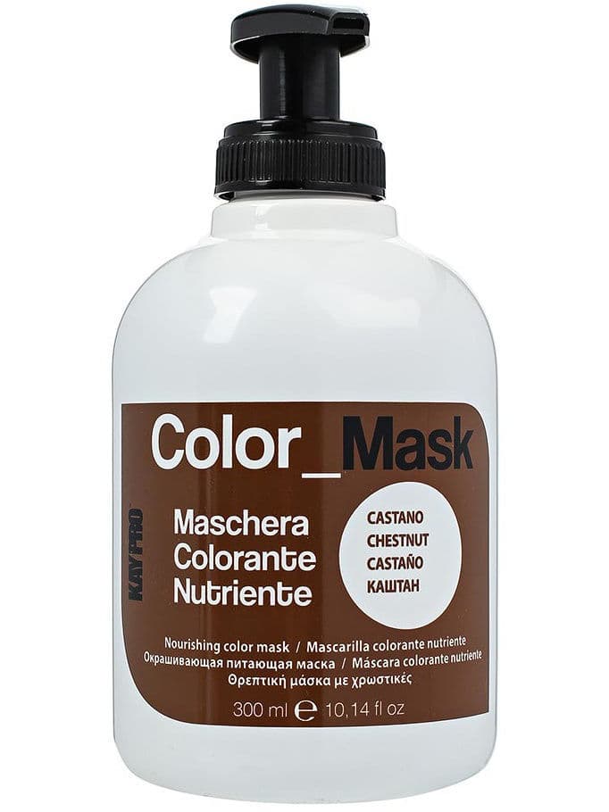 COLOR MASK Питающая окрашивающая маска Каштан 300 мл