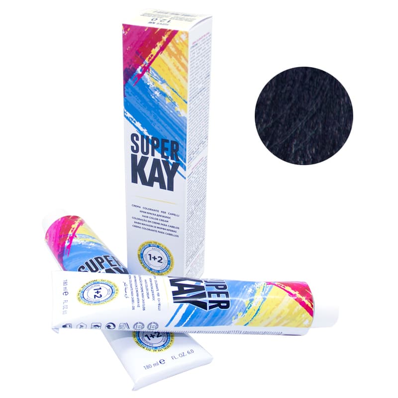 

Super Kay Крем Краска Для Волос № 1 Черный 180 Мл