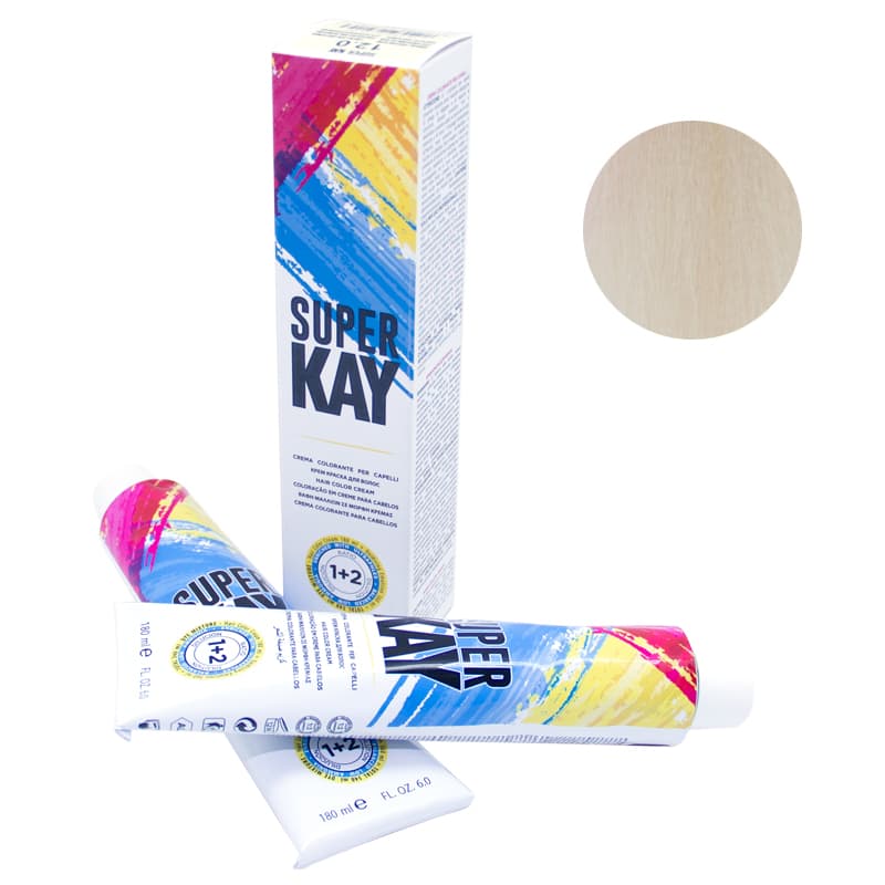 

Super Kay Крем Краска Для Волос № 11.0 Супер Платиновый Блонд 180 Мл