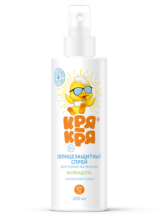 

Спрей Детский Солнцезащитный Календула Spf25 200 Мл
