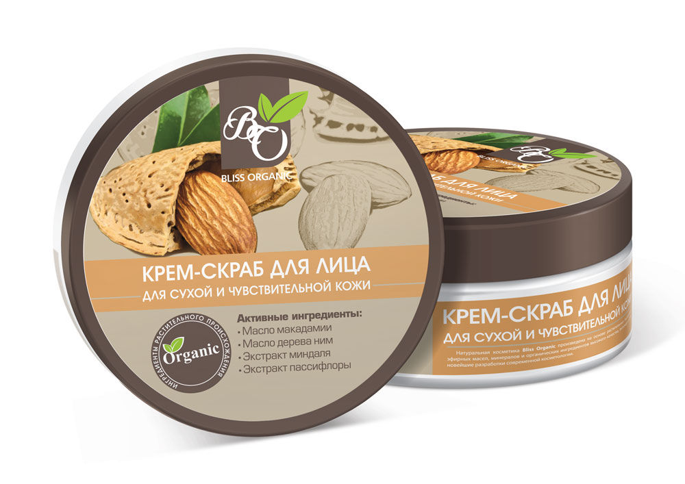 

Крем-Скраб Для Сухой И Чувствительной Кожи Лица 150 Г