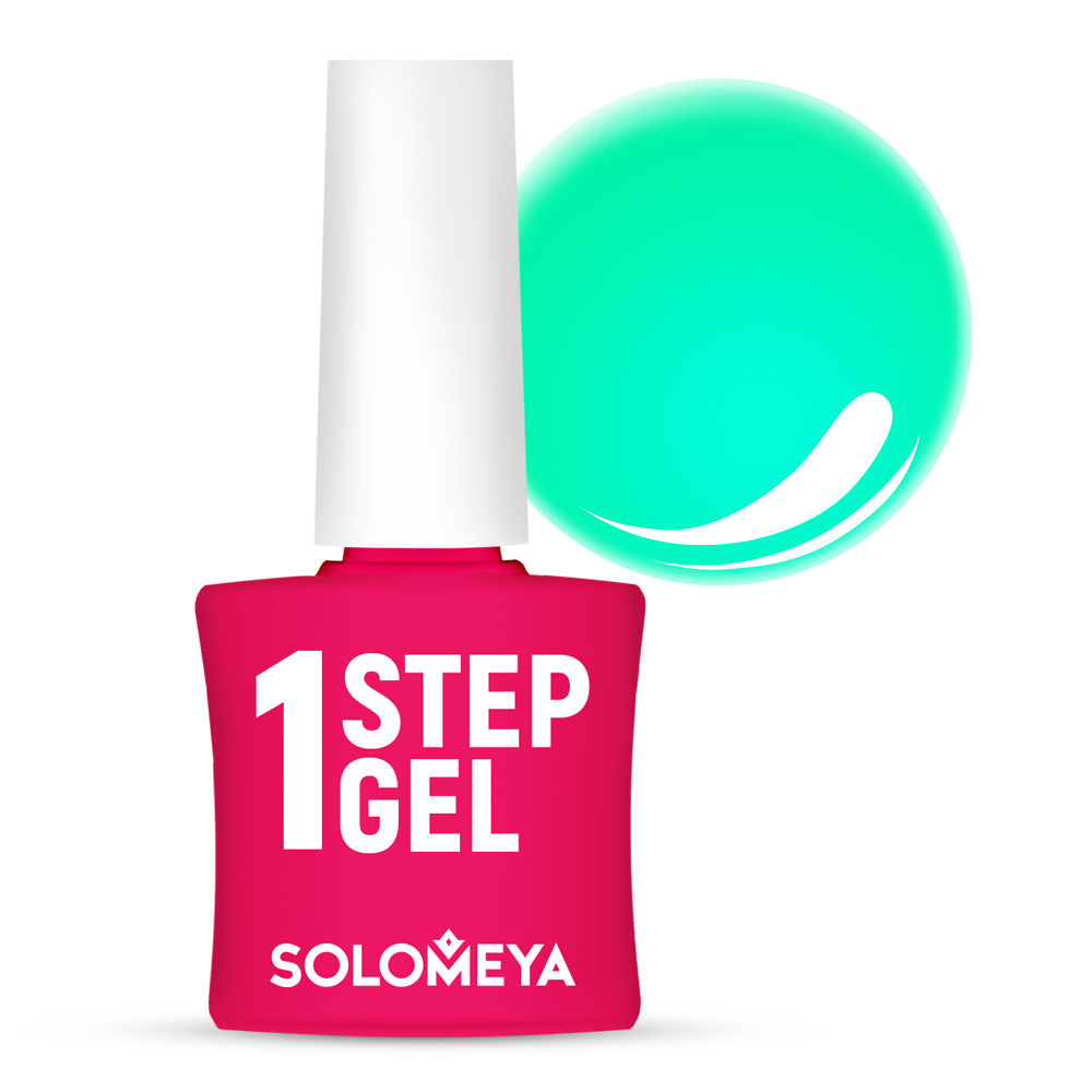1 STEP GEL Однофазный гель-лак № 12 Мята 5 мл