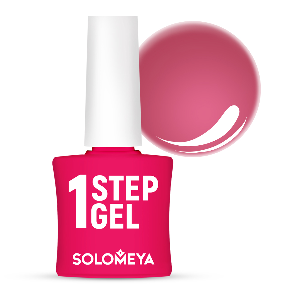 1 STEP GEL Однофазный гель-лак № 10 Кармин 5 мл
