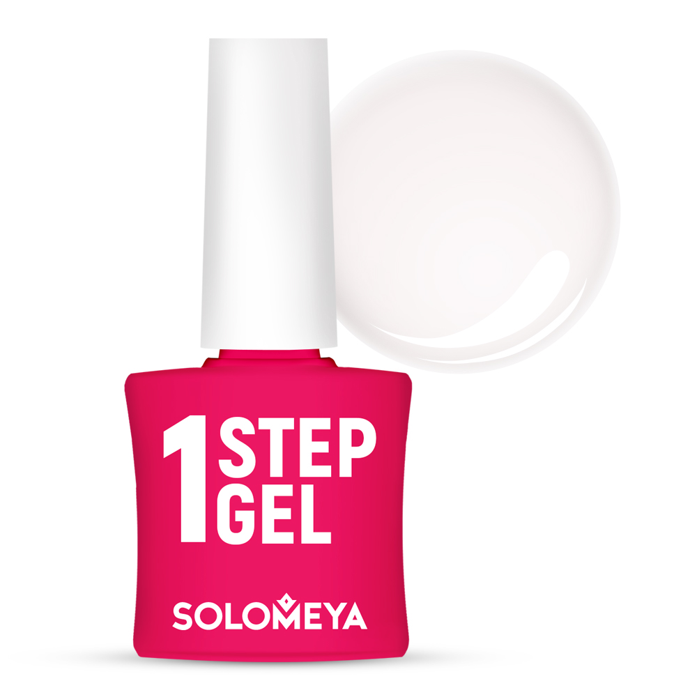 

1 Step Gel Однофазный Гель-Лак № 1 Молоко 5 Мл