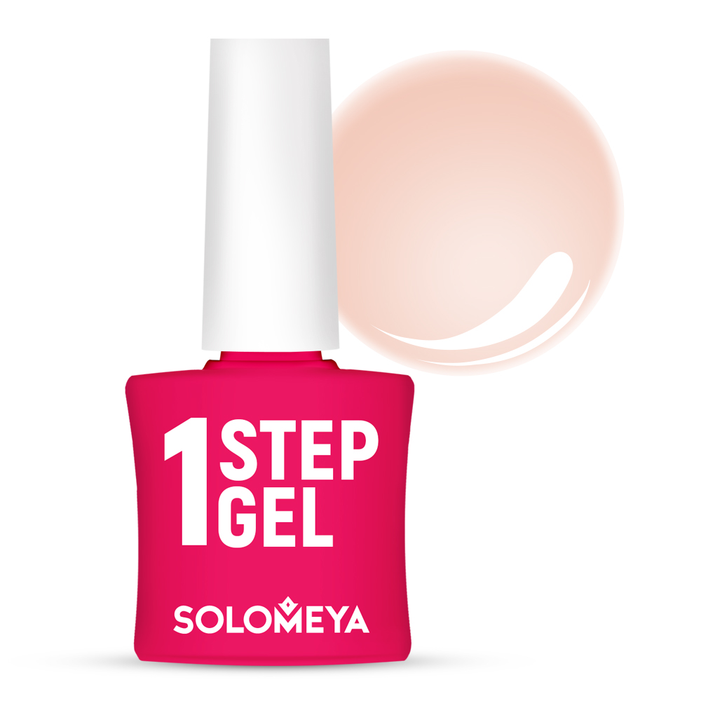 

1 Step Gel Однофазный Гель-Лак № 3 Персик 5 Мл