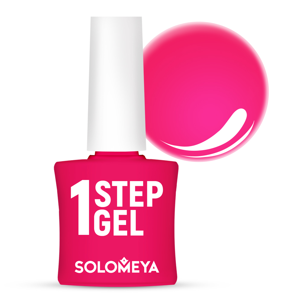 1 STEP GEL Однофазный гель-лак № 18 Поцелуй 5 мл