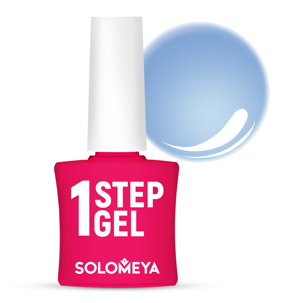 

1 Step Gel Однофазный Гель-Лак № 28 Туман 5 Мл