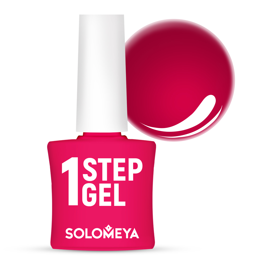 1 STEP GEL Однофазный гель-лак № 20 Страсть 5 мл