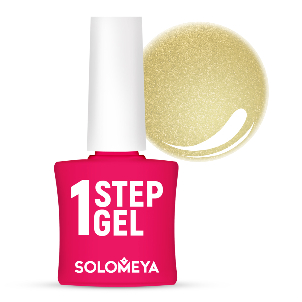 1 STEP GEL Однофазный гель-лак № 37 Золото 5 мл