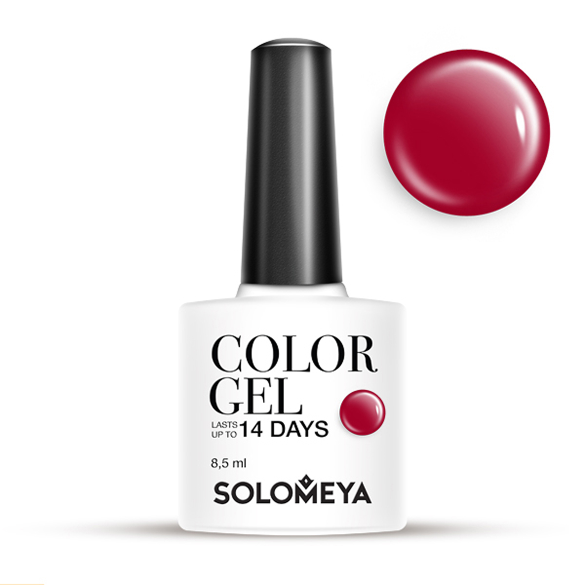 COLOR GEL Гель-лак № 09 Светло-вишневый 8,5 мл