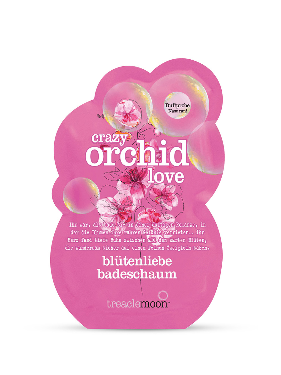 CRAZY ORCHID LOVE Пена для ванны Влюбленная орхидея 80 г