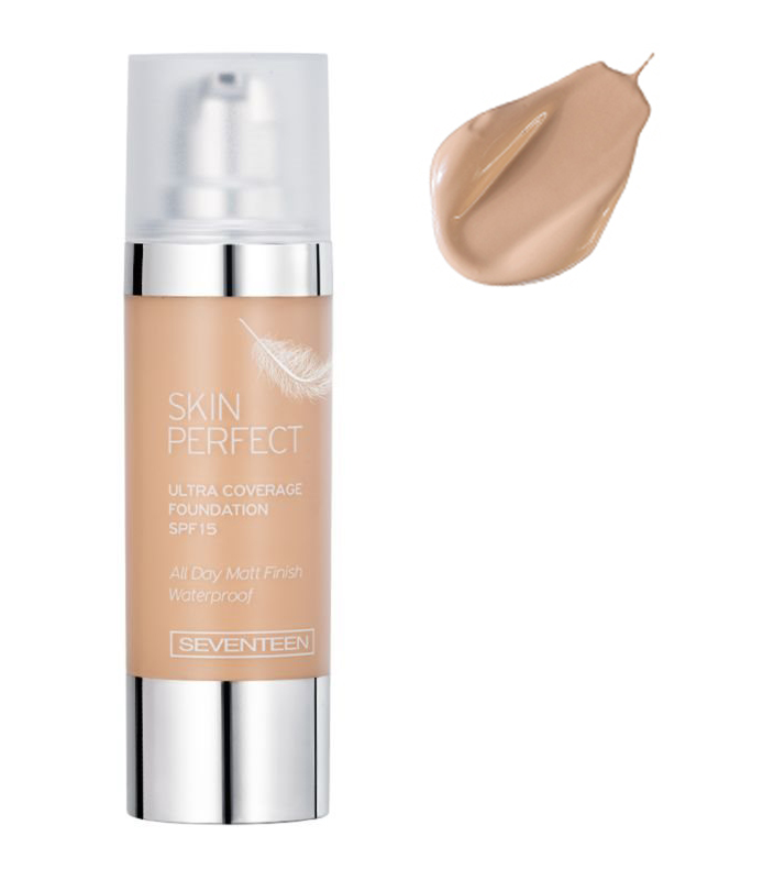 SKlN PERFECT ULTRA COVERAGE SPF15 Крем тональный с матирирующим эффектом водостойкий № 02