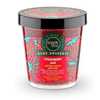 Body Desserts Strawberry Jam Скраб Для Тела Детокс