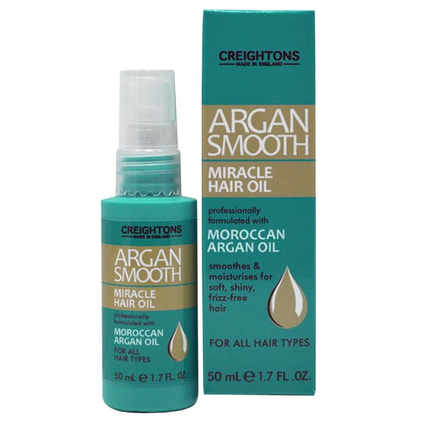 ARGAN SMOOTH Питательное масло с экстрактом арганы для придания блеска и гладкости волосам 50 мл