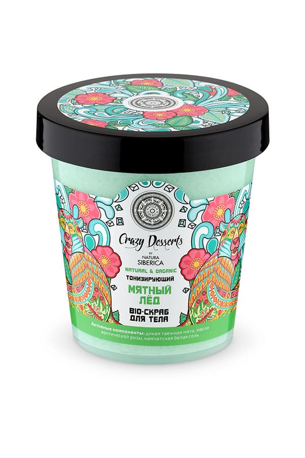 

Crazy Desserts Скраб-Bio Для Тела Тонизирующий Мятный Лед 450 Мл