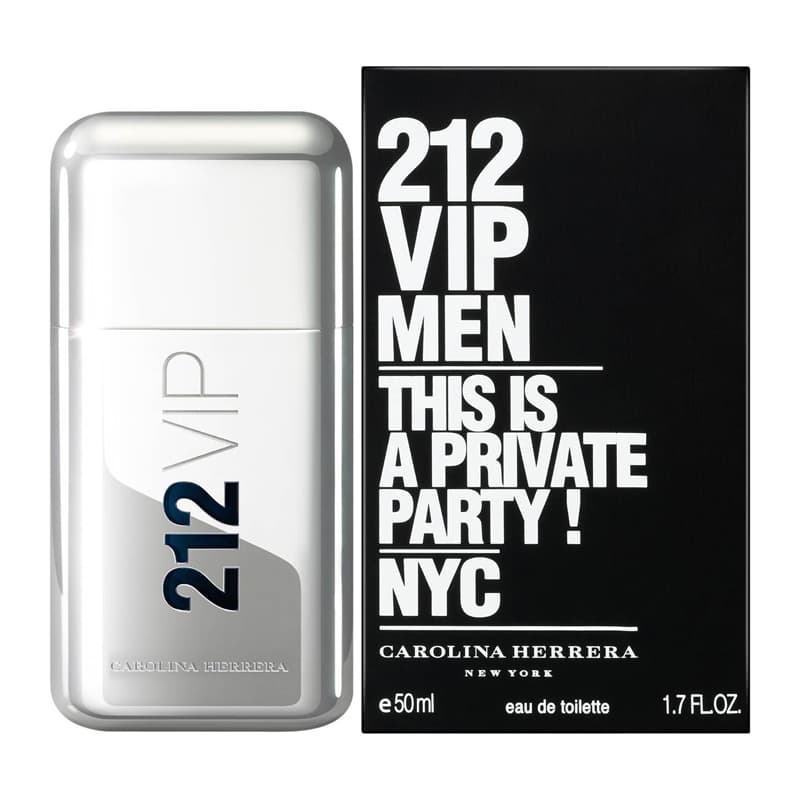 CAROLINA HERRERA 212 VIP MEN Туалетная вода 50 мл