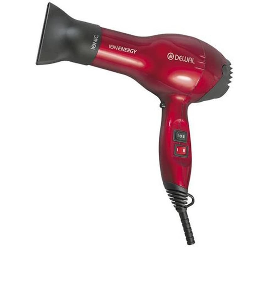 Фен ION ENERGY 03-8800 красный 2 насадки 2000W